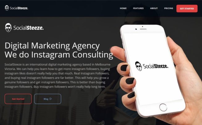 Socialsteeze Instagram marketing agency