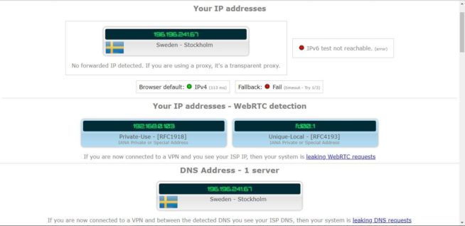 NordVPN-sweden