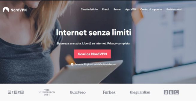 NordVPN - Le migliori VPN per l'Italia