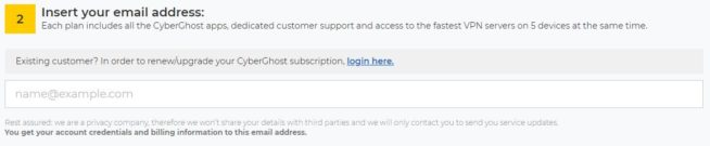 CyberGhost-add-email