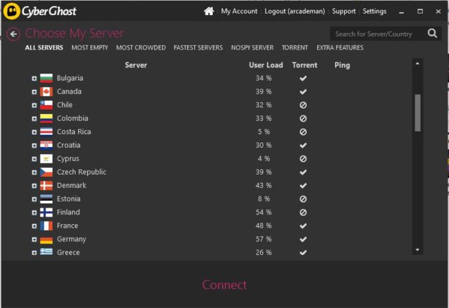 CyberGhost-windows-choose-my-server
