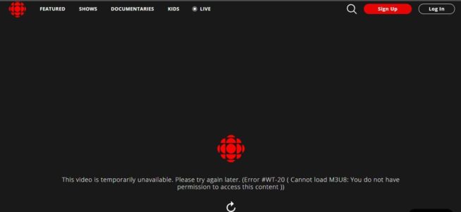 IPVanish CBC streaming
