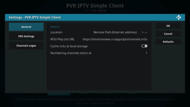 Kodi iptv adding