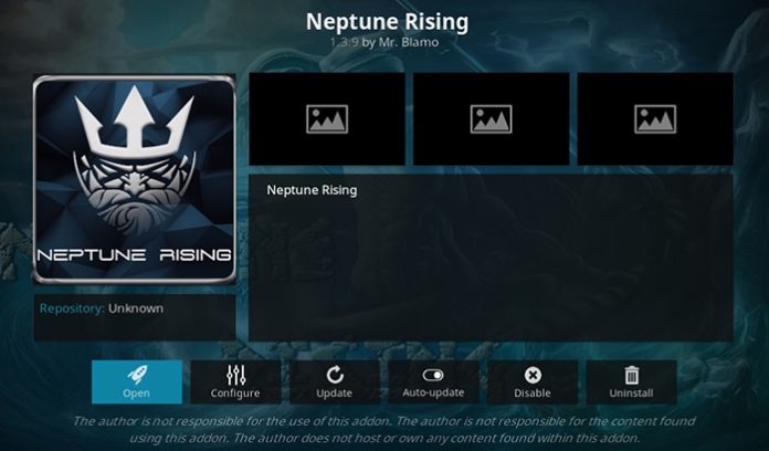 Neptune Rising kodi addon