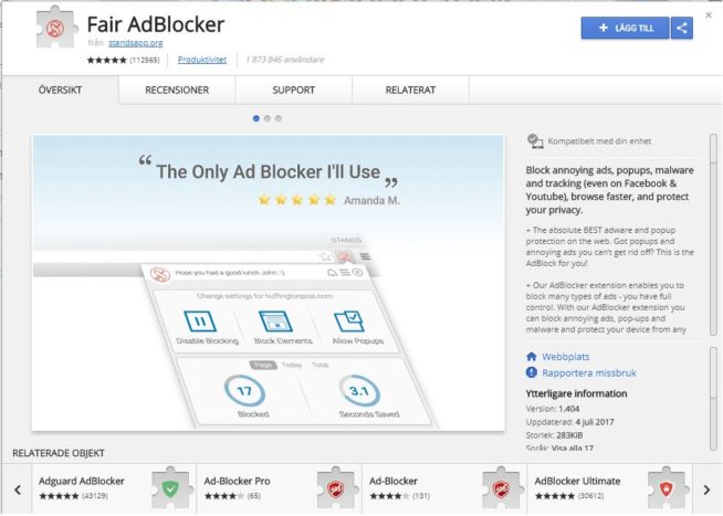 Fair AdBlocker