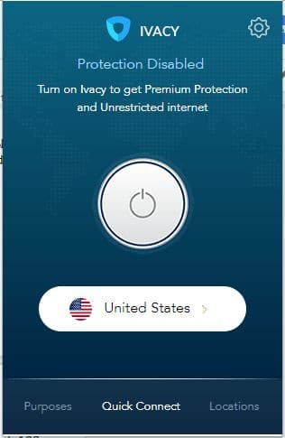 Ivacy VPN - app 11. crome main menu