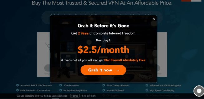 Ivacy VPN payment 2. two years plan