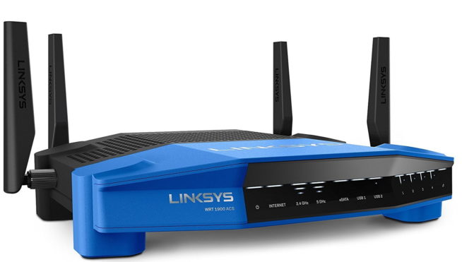 Best DD-WRT Router for Online Gaming - Linksys AC1900 (WRT1900ACS)
