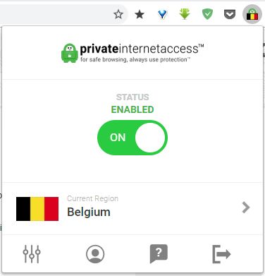 Private Internet Access - chrome 4