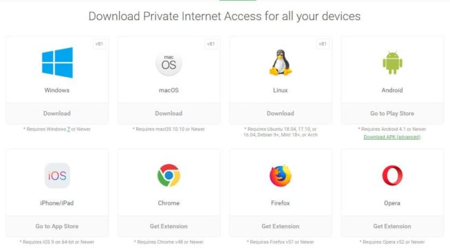 Private Internet Access - download 2