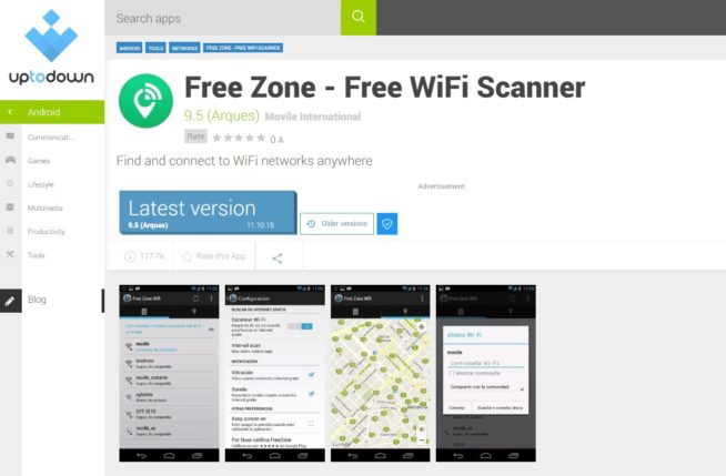 Free Zone - Free Wifi Scanner