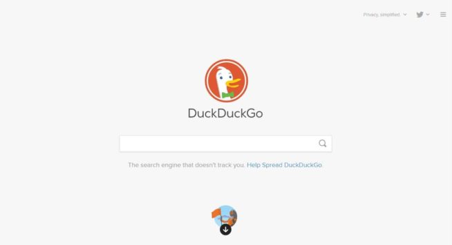 duckduckgo private search engine