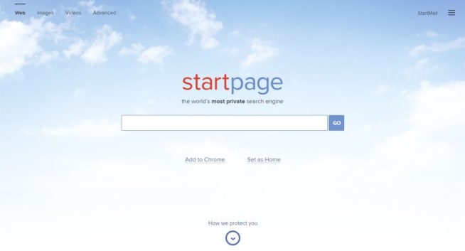 startpage private search engine