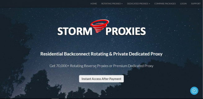 Storm Proxies Review 2021