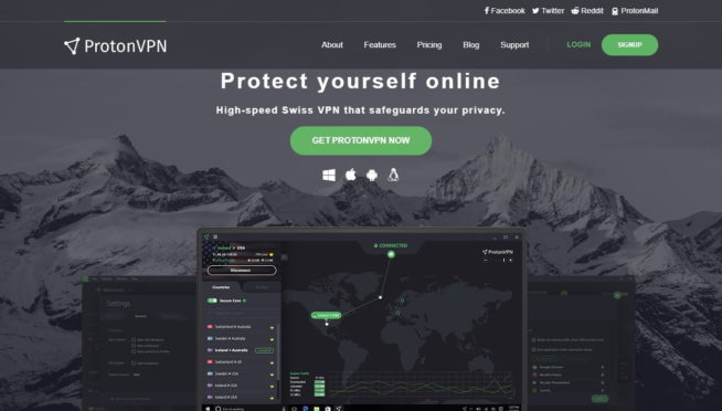 ProtonVPN iphone and ios vpn