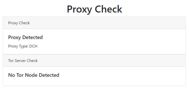 13 Storm Proxies - proxy detected