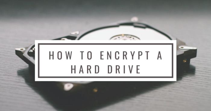 How to Encrypt a Hard Drive on Windows 10