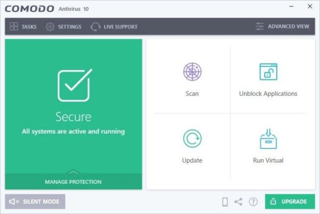 21 comodo antivirus 1