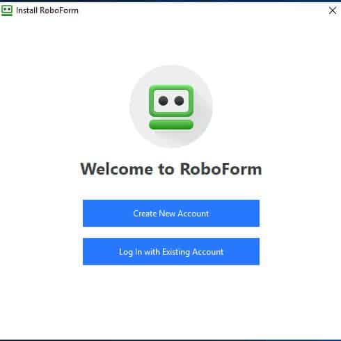 07 RoboForm Review - create account