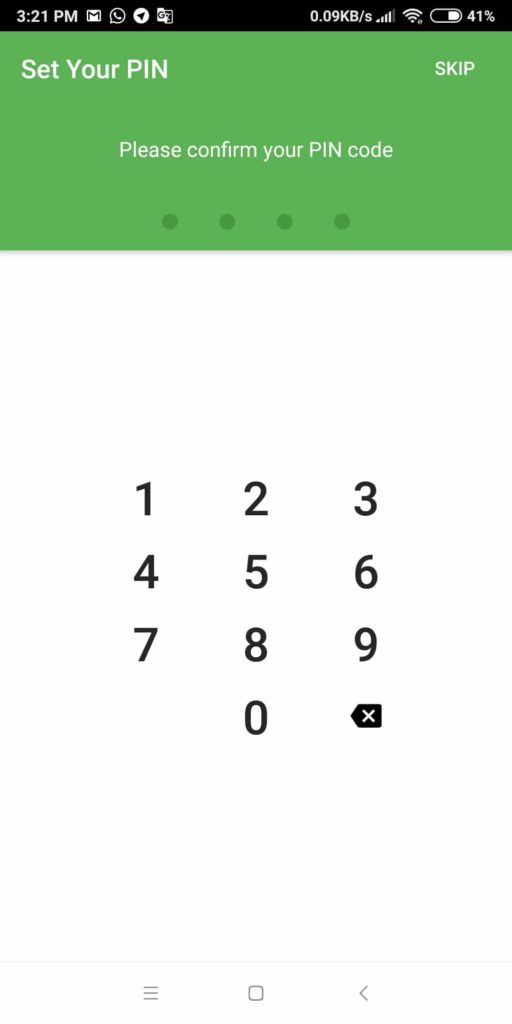 16-RoboForm Review-android-pin-code
