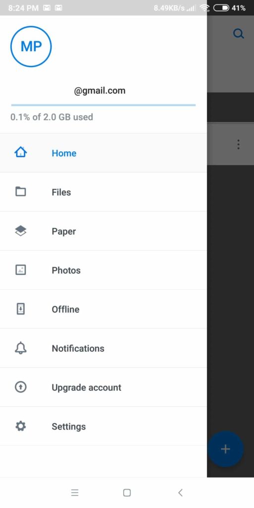 24 dropbox android sidebar-2