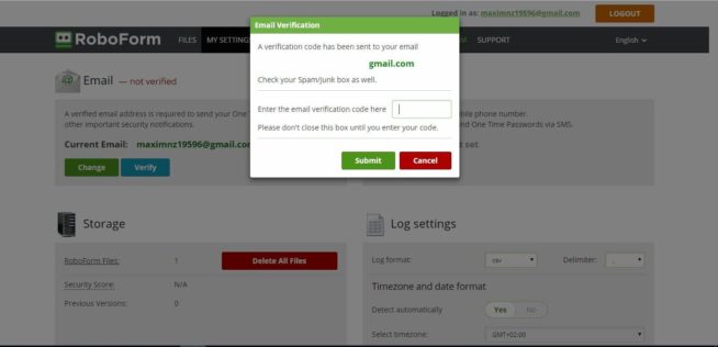 25 RoboForm Review email verification-2