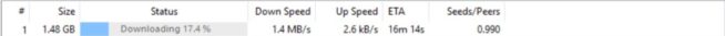 uTorrent - Speed