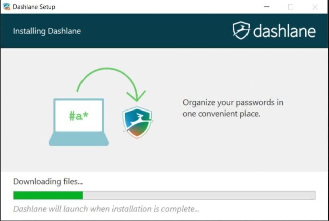 1.dashlane Installation