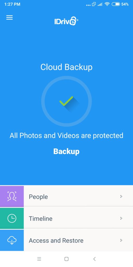 12 idrive uploaded backup