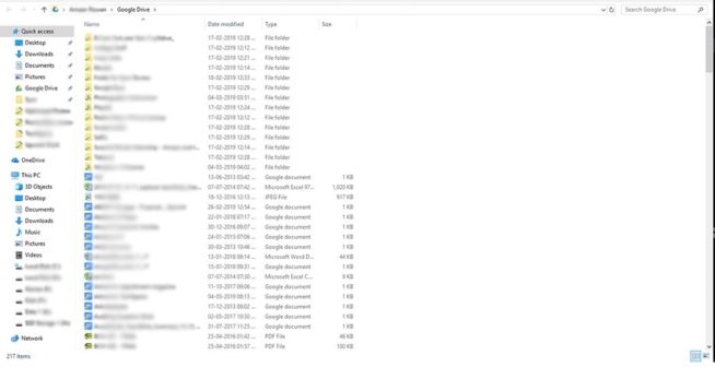 14 Google Drive Desktop Application C All Files Synced