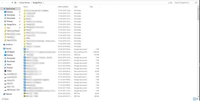 14 Google Drive Desktop Application C All Files Synced