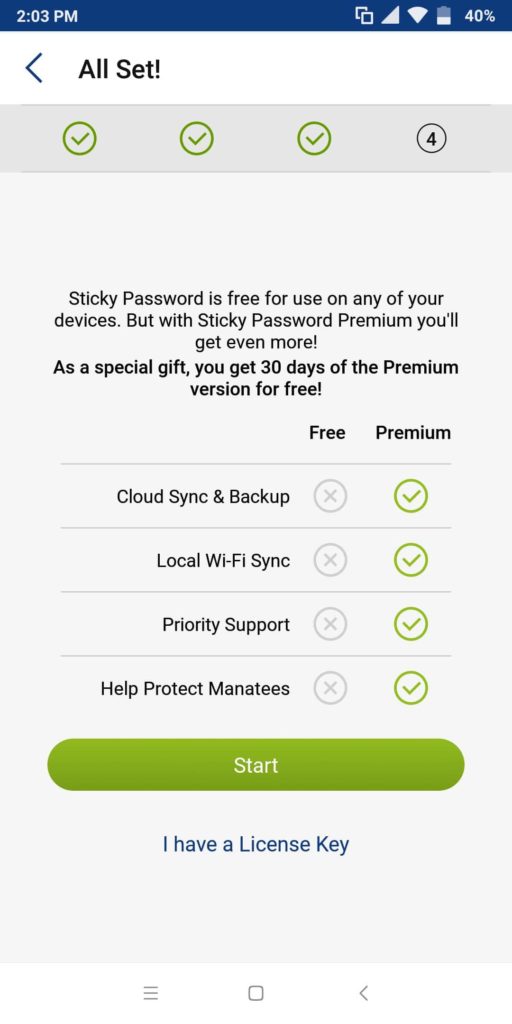 22 Sticky Password mobile free trial
