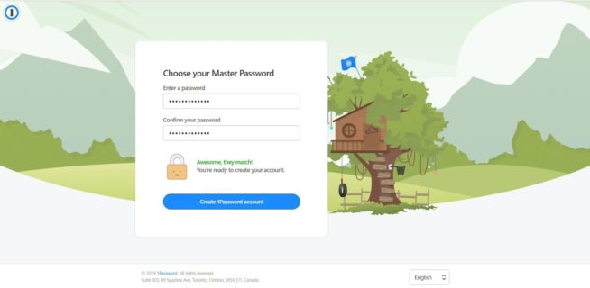 3 1Password Master Password