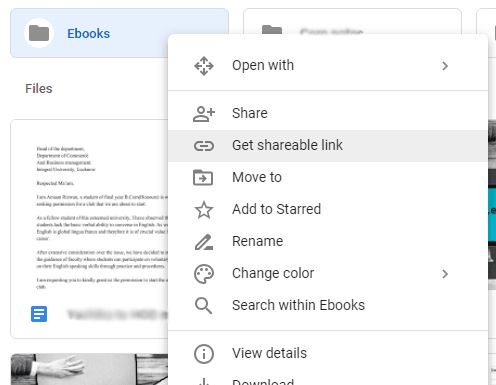3 Google Drive Shareable Links