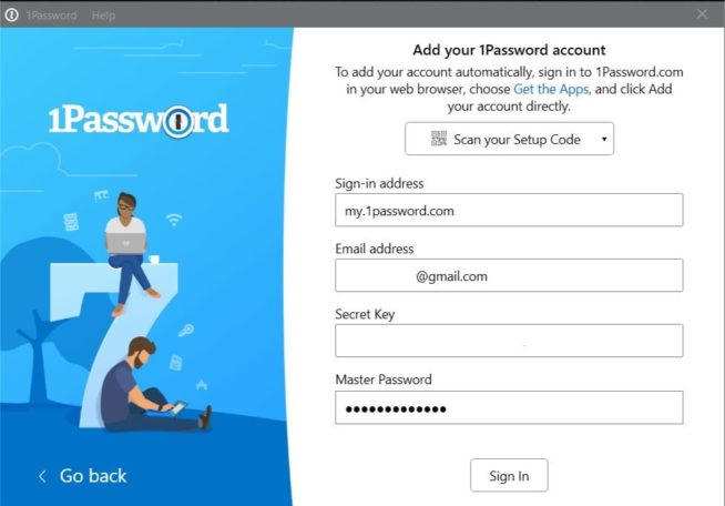 6 1Password Desktop Login