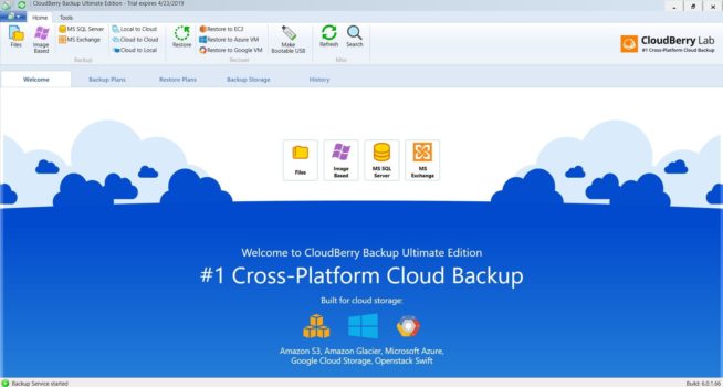 2 Cloudberry Review Interface