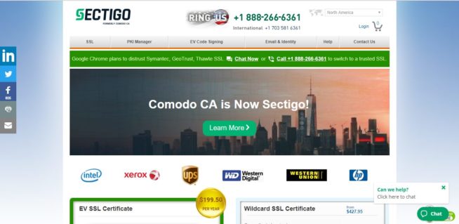 Comodo SSL