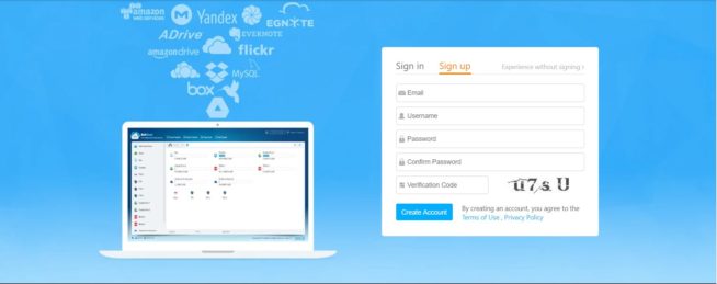 03 multcloud registration