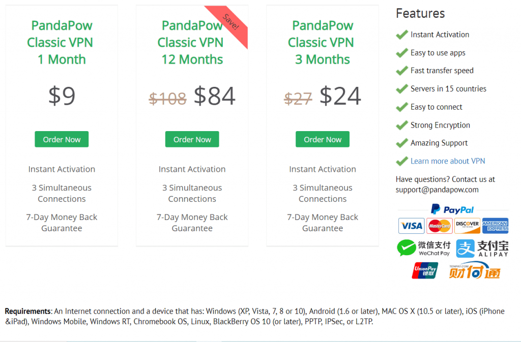 02 pandapow pricing