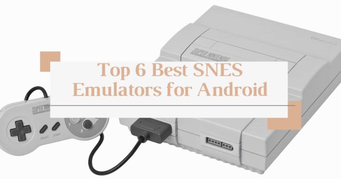 snes emulators with controller support