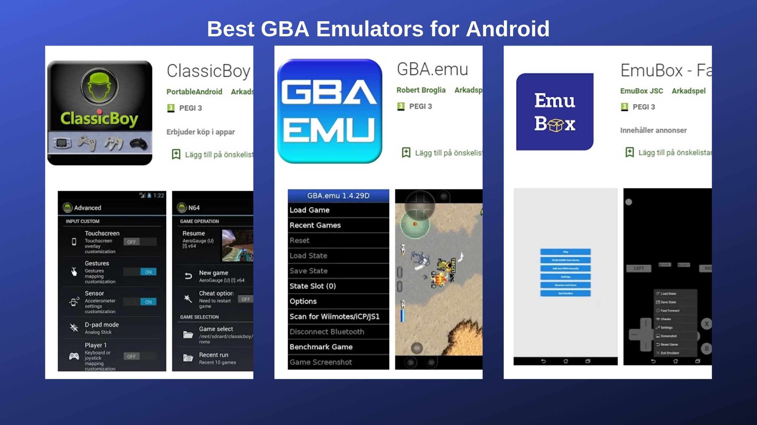 7 Best GBA Emulators for Android 2024