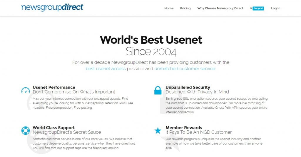3 En İyi Usenet Sağlayıcısı - newsgroupdirect