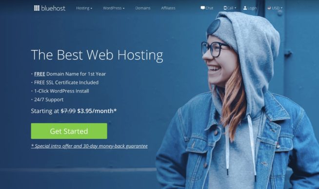 3 Fastest WordPress Hosting - bluehost