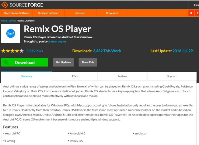 Remix OS Player