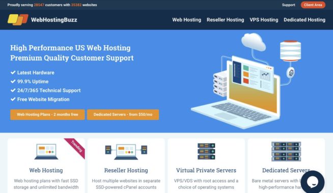 10 Fastest WordPress Hosting - webhostingbuzz