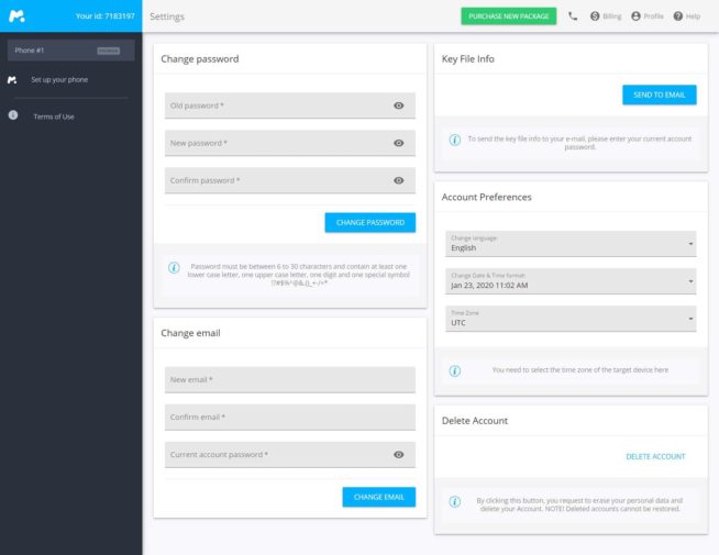 09 mspy dashboard profile