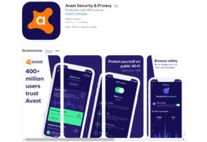 Avast Security and Privacy 