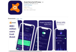 Avast Security and Privacy 