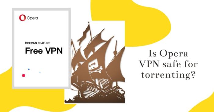 Is Opera VPN safe for torrenting