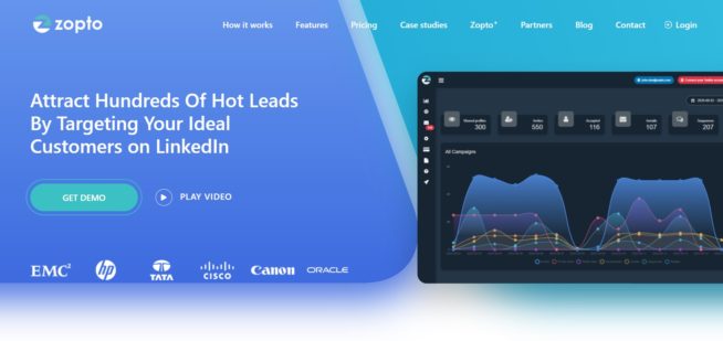 2. Zopto LinkedIn Automation Tool